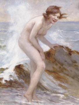 Nude Painting - Bather Guillaume Seignac classic nude